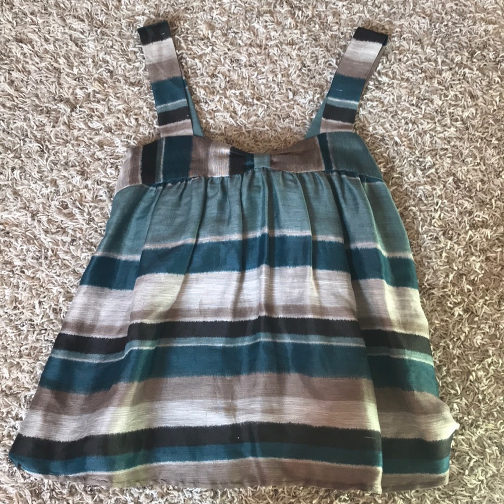 Thick strap float tank top with a tie back 🍃